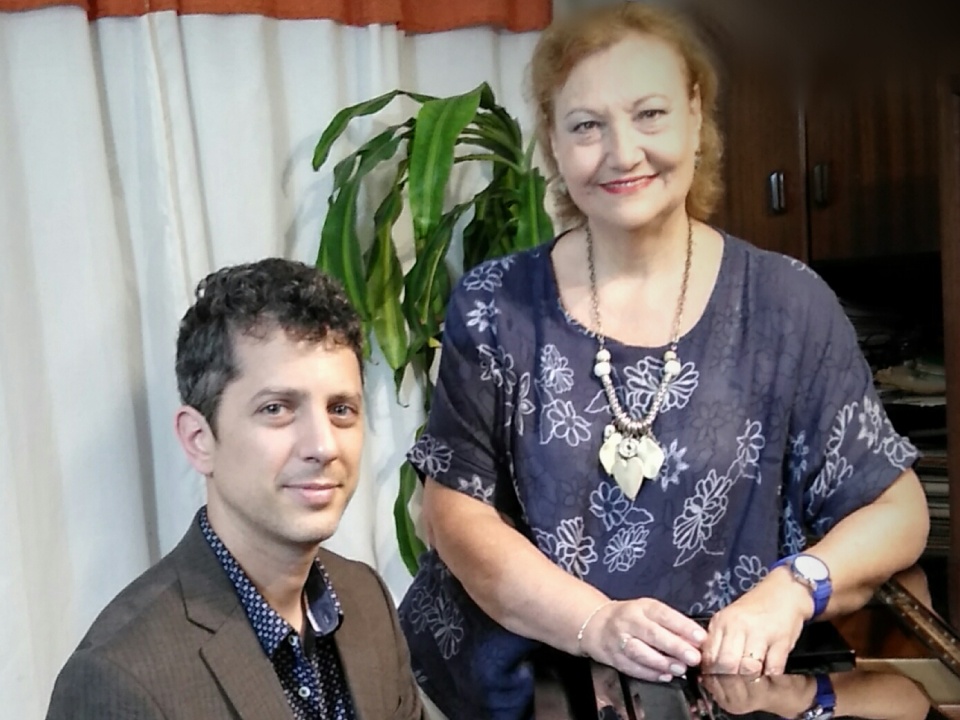 Marta Blanco, canto, y Santiago Torricelli, piano